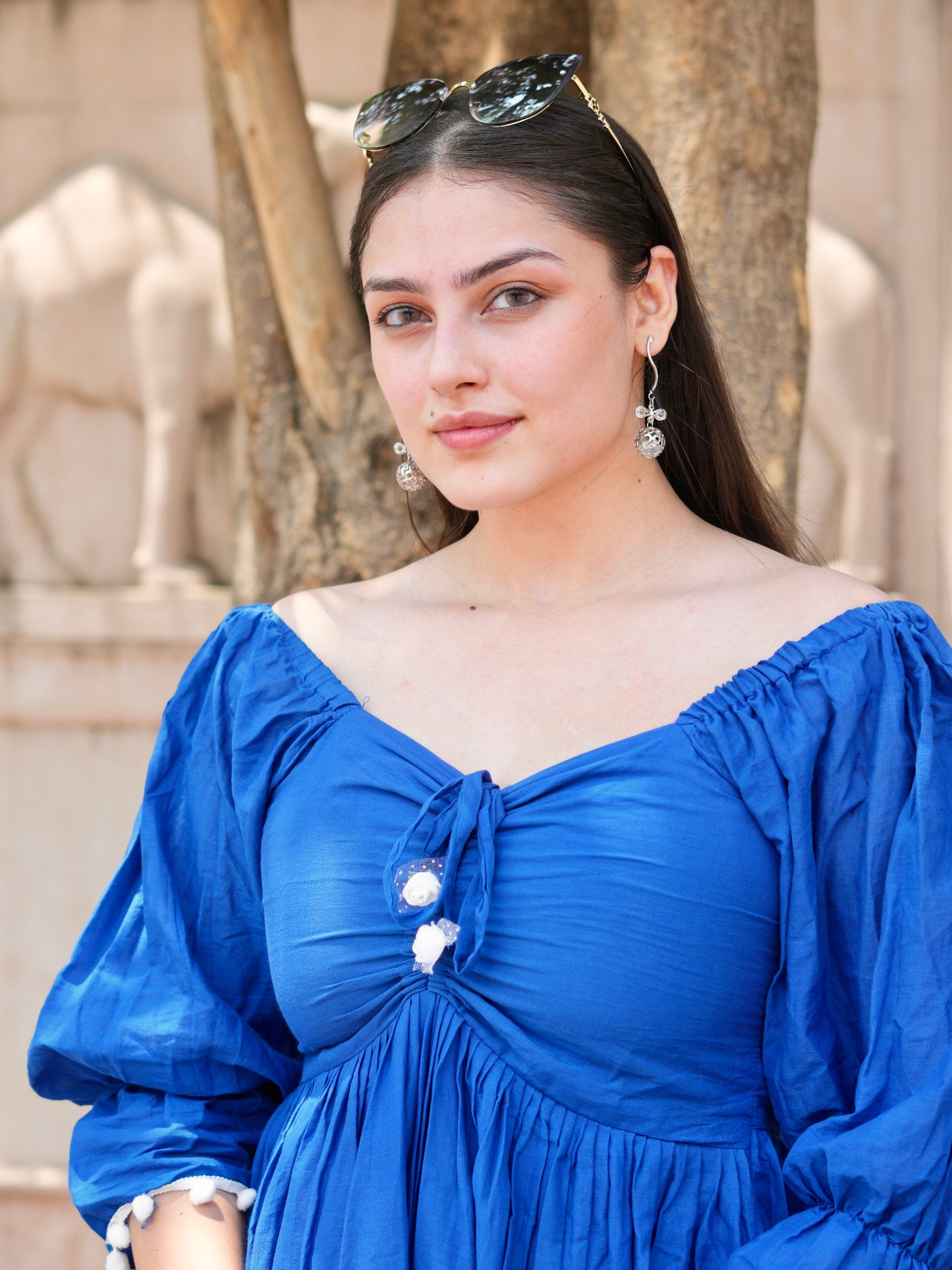 Blue Breeze Cotton Midi