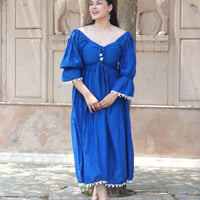 Blue Breeze Cotton Midi
