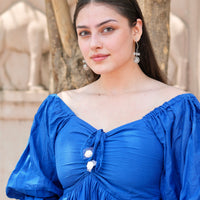Blue Breeze Cotton Midi