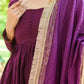 Royal Amethyst: Grace in Every Fold