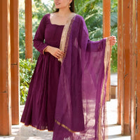 Royal Amethyst: Grace in Every Fold
