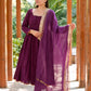 Royal Amethyst: Grace in Every Fold