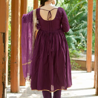 Royal Amethyst: Grace in Every Fold